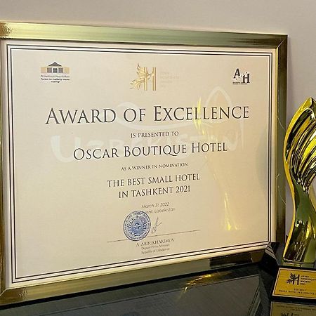 Oscar Boutique Hotel Taskent Exterior foto
